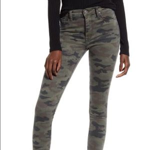 ❤️ HUDSON Jeans Barbara Skinny High Waist Camo Jeans